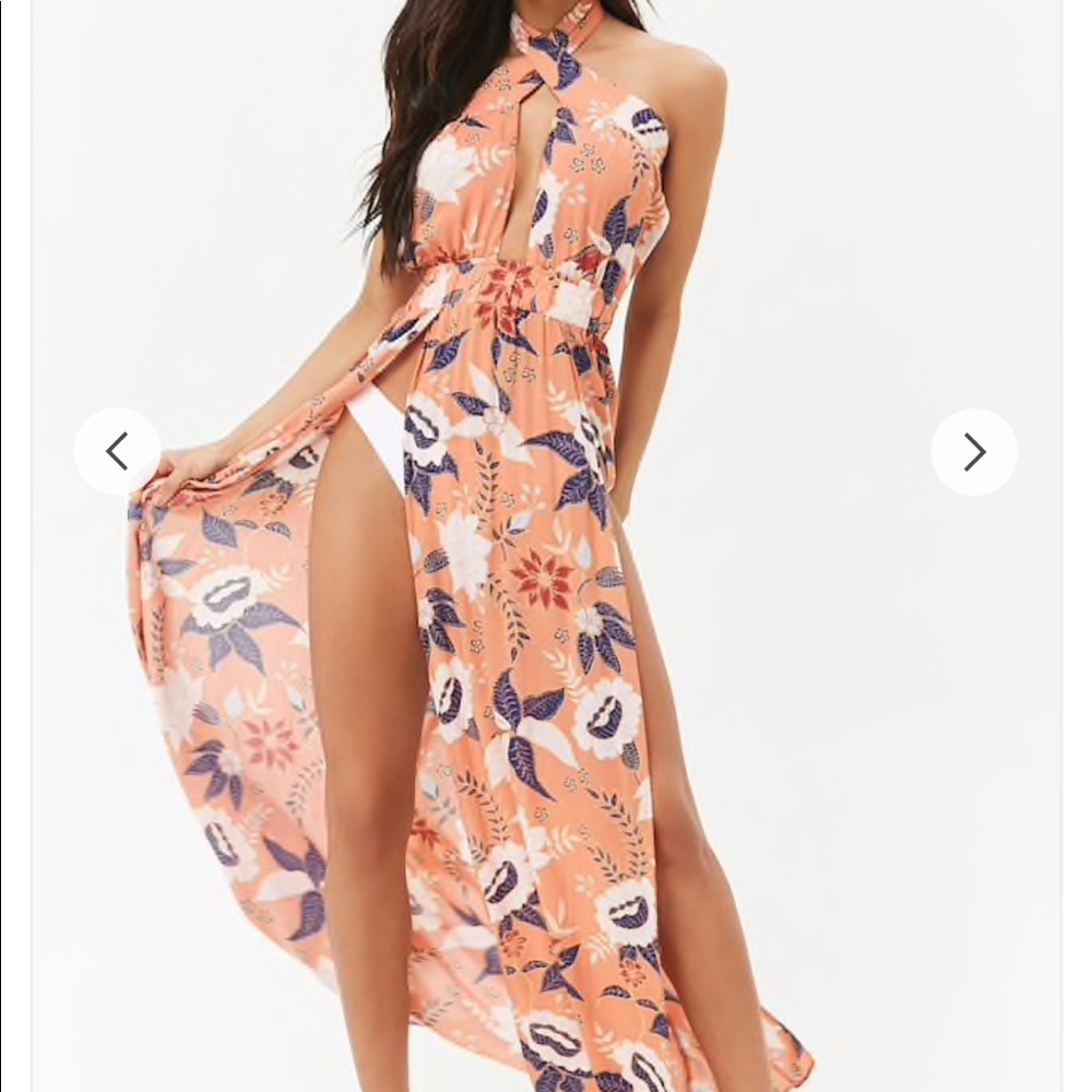 Swim cover-up maxi dress.